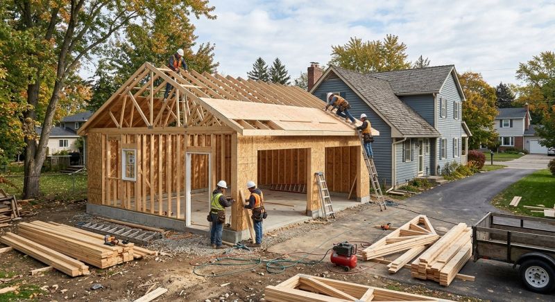 Garage Addition Installation in Houston, TX