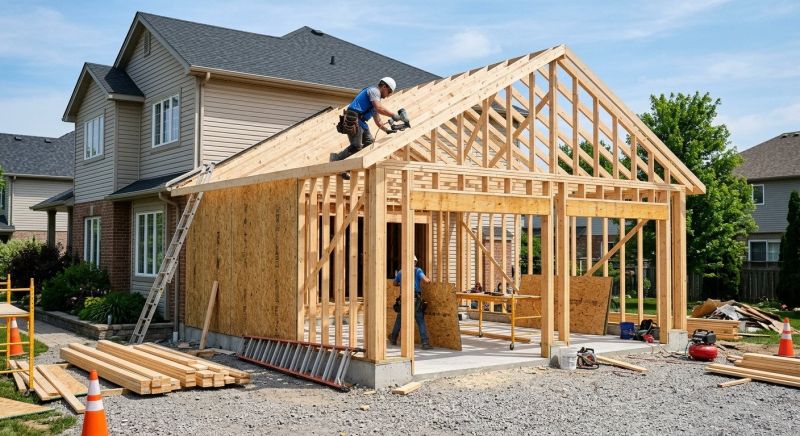 Garage Construction in Conroe, TX