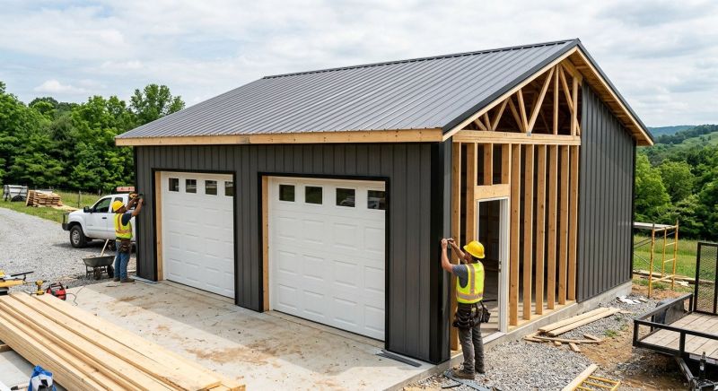 Garage Construction in Cypress, TX
