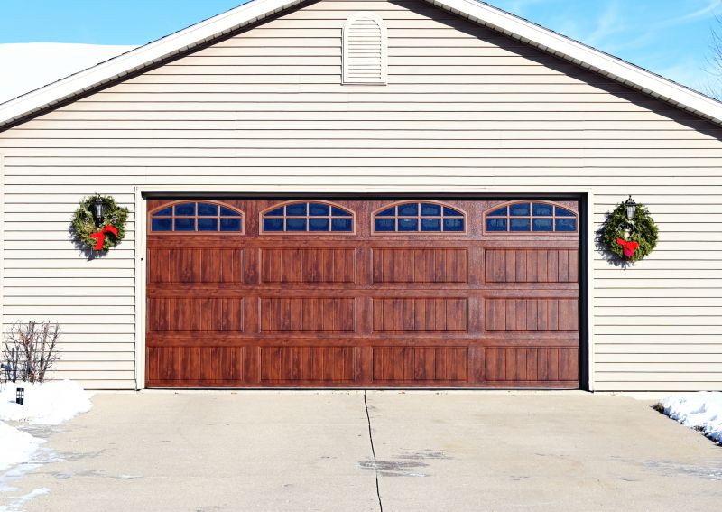 Traditional Wooden Garage Door