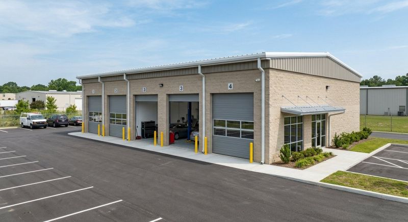 Warehouse Garage Construction in North Charleston, SC