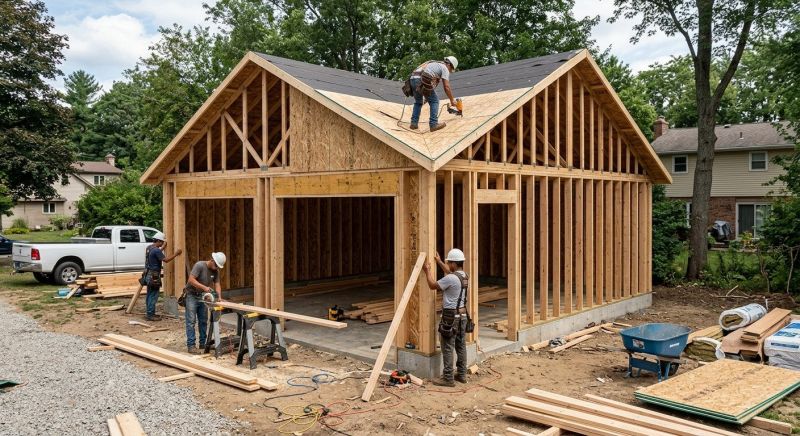 Garage Addition Installation in Houston, TX